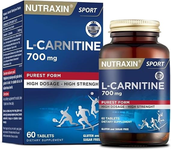 Nutraxin Slim Quick-Slim L-Carnitine 700 mg 60 Tablet Diyet Destek Takviyesi