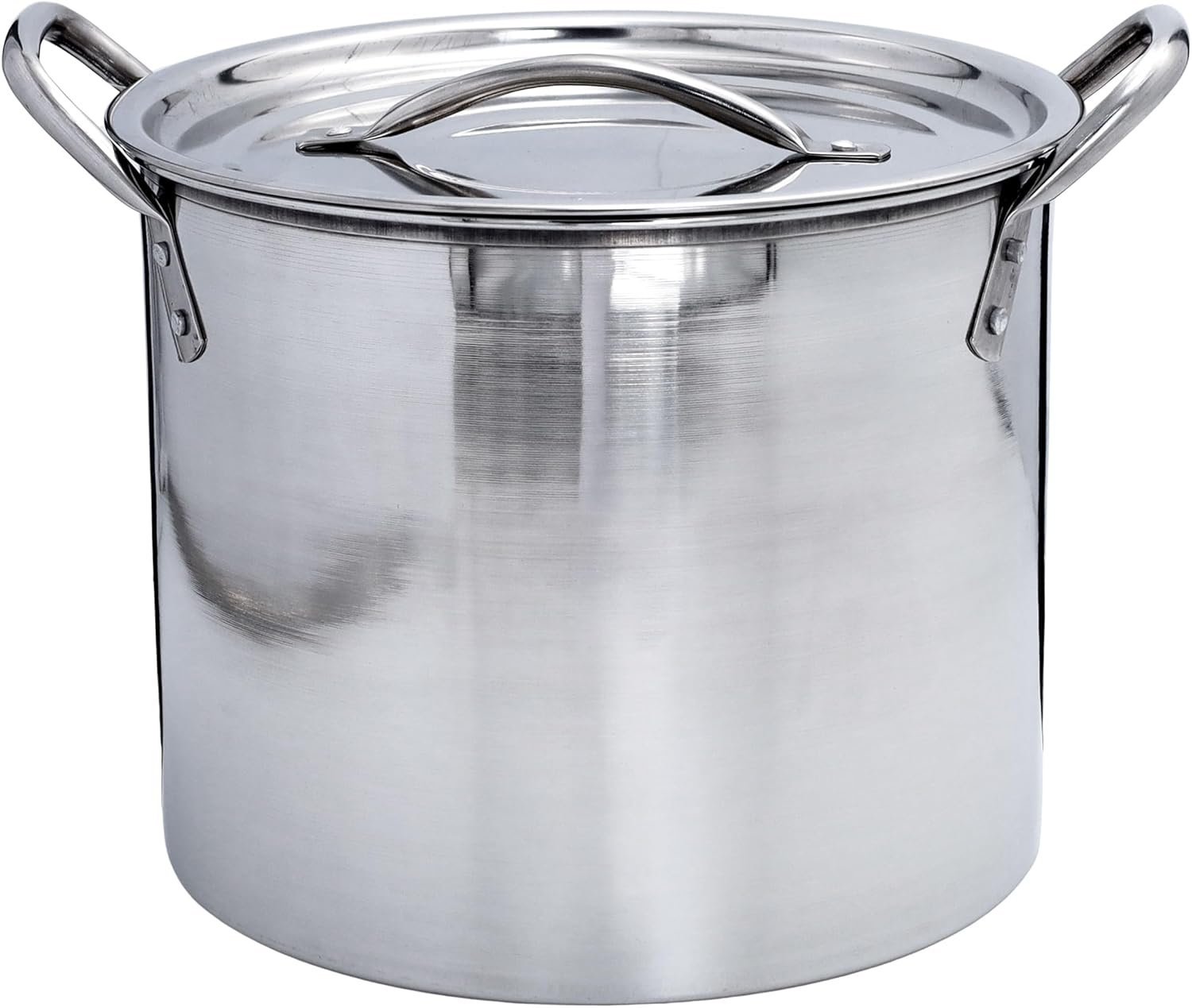 Buckingham Stock Pot with Stainless Steel Lid Premium Quality Multi Purpose Cooking Pot for Cooking Soups Stews & Brew Boiling 6 Litre
