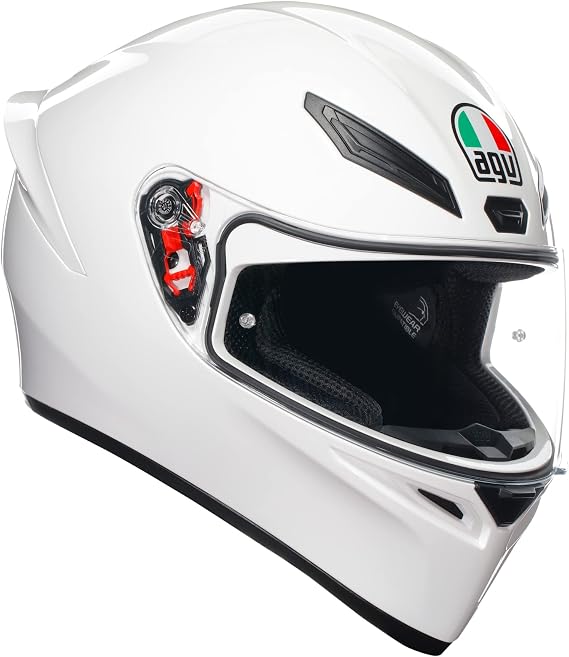 AGV K1 S Motosiklet Kaskı Mono Kapalı Kask White XS