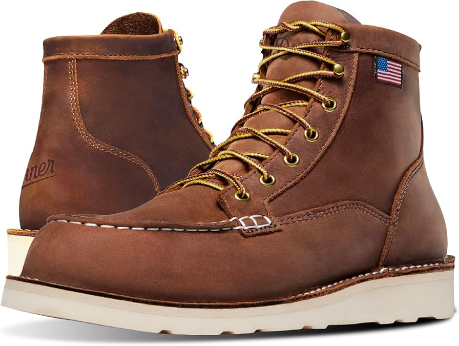 Danner Bull Run Moc Toe 6" Tobacco Brown