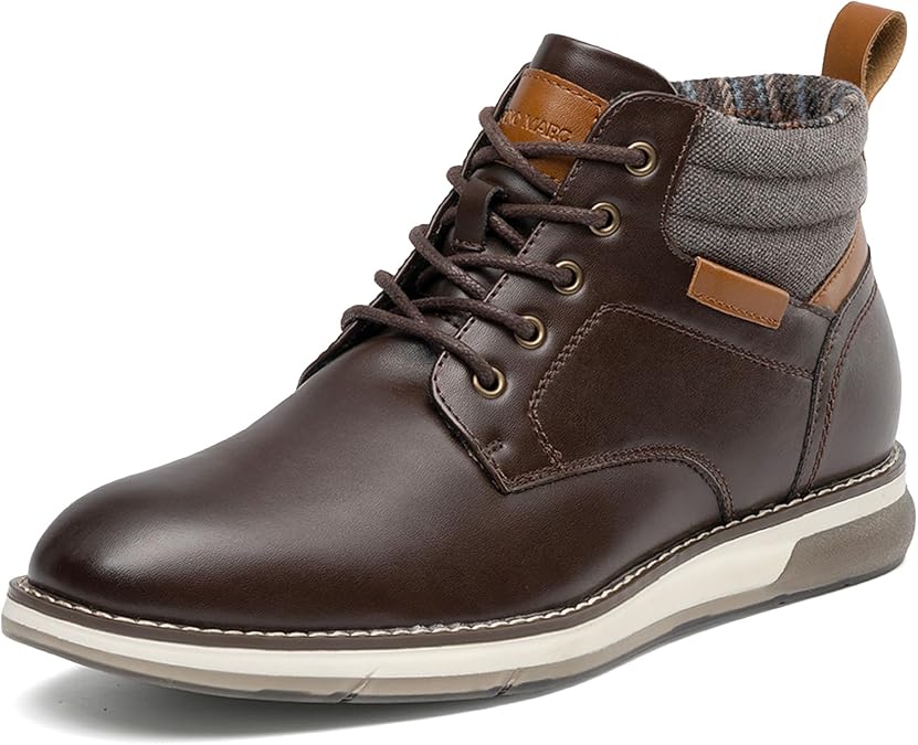 Bruno Marc Men's Chukka Ankle Boots