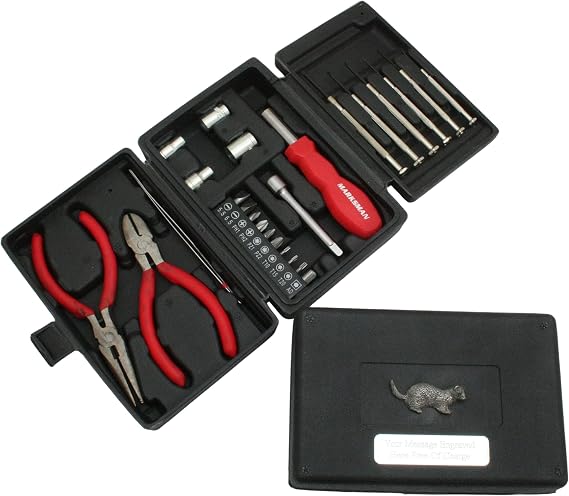 Ferret 26pc Essential Multi Purpose Tool Kit Home and Gargae Personalised 126