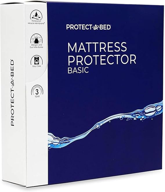 Protect-A-Bed Basic Mattress Protector - Full White