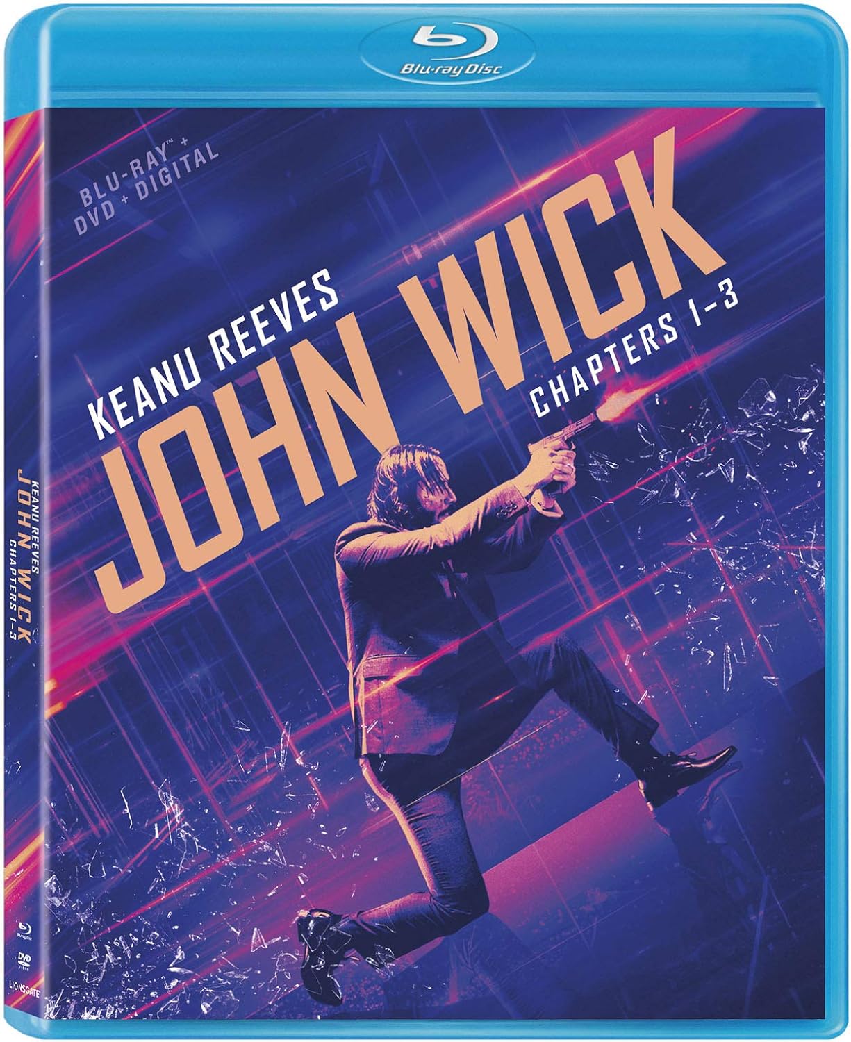 John Wick: Chapters 1-3 Blu-ray