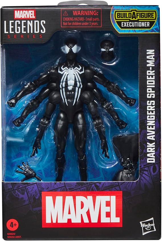 Hasbro MARVEL Marvel Legends Series Dark Avengers Spider-Man, Avengers Comics 6-Inch Collectible Action Figure G0824 Genuine Item