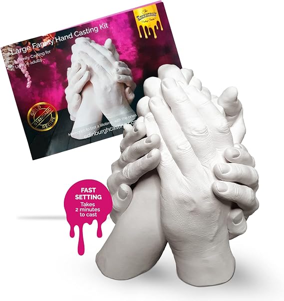 Edinburgh Casting Studio Hand Casting Kit for 4-6 Hands