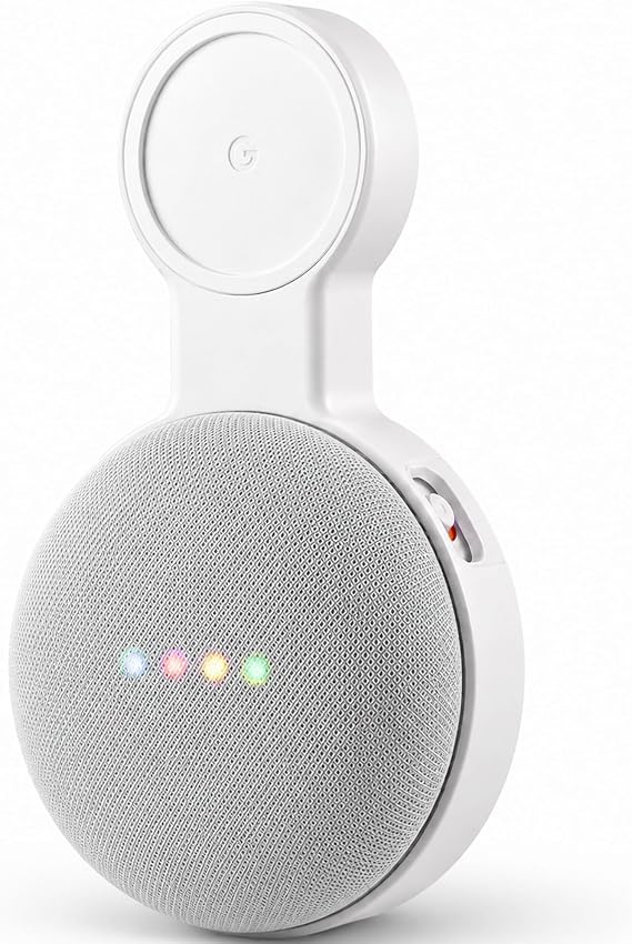 Google Home Mini & Google Nest Mini用壁掛け、コード管理。