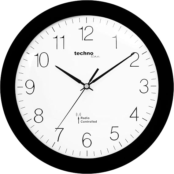 Technoline WT 8000 Radio-Controlled Wall Clock Diameter 30 cm