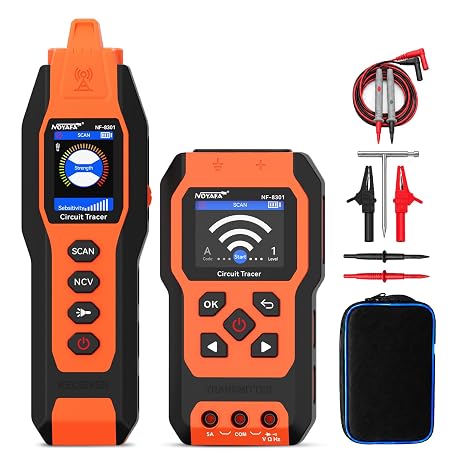 Noyafa Underground Cable Locator, Wire Tracer with Digital Multimeter