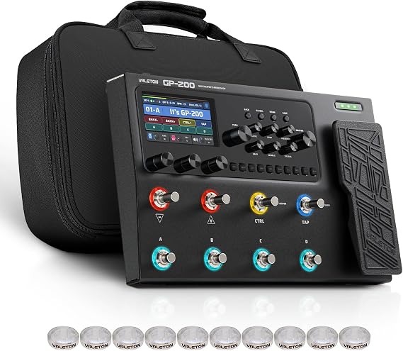 VALETON Guitar Bass Multi-Effect Processor with Amp Modeling