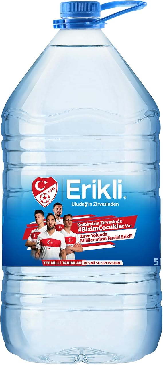 Erikli Doğal Kaynak Suyu Pet Şişe 5 L