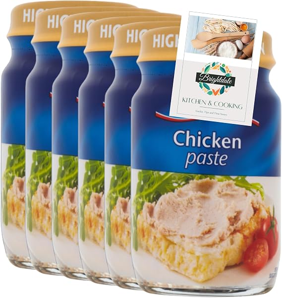 Chicken Paste Bundle for Princes Chicken Paste 75g 6 Pack + Brightdale Kitchen Booklet