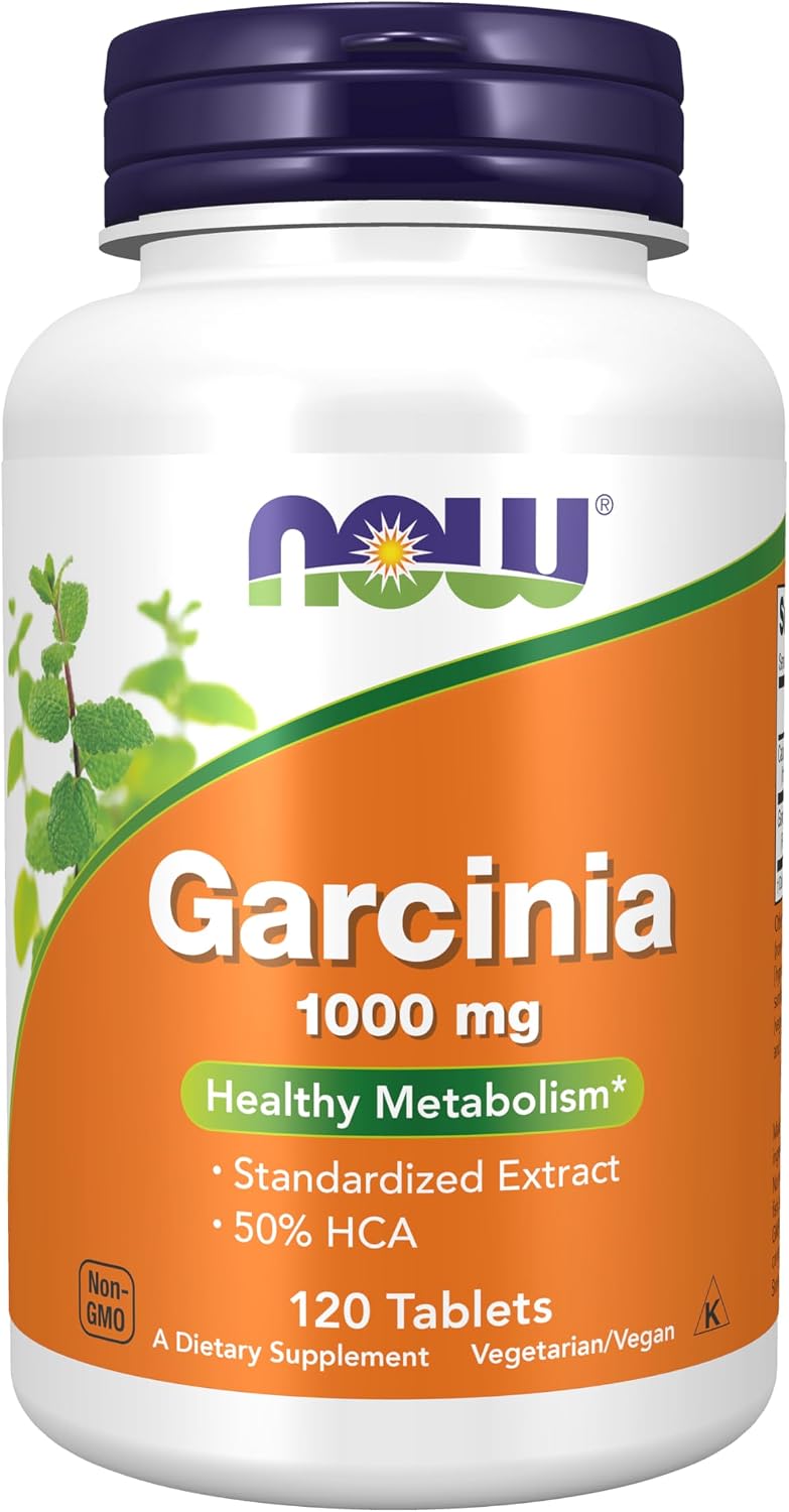 Direct from overseas Now Foods - Garcinia Healthy Metabolism 1000mg, 120 Pills