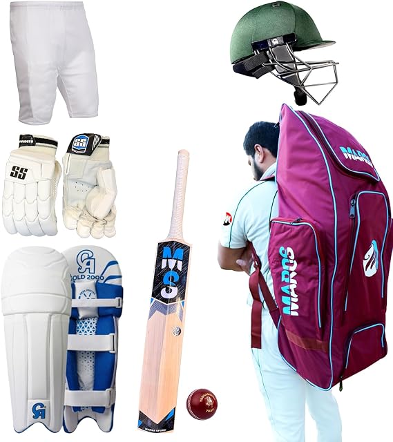 PROSTYLE SPORTS Cricket Set Adult Training Kit Complete Full Cricket Set with Duffle Bag