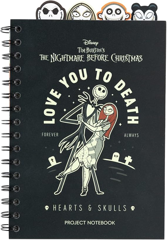 Grupo Erik Nightmare Before Christmas Notebook A5 Disney