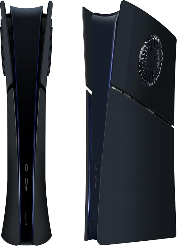 Joso PS5スリムデジタル版用フェイスプレート、傷防止防塵ケース交換用ベント付き、PS5スリムコンソールデジタルバージョン用カバースキンフィット、PS5アクセサリー用プレート-デジタル | 2023