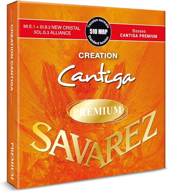Savarez Strings for Classic Guitar Creation Cantiga Premium Set Normal Tension