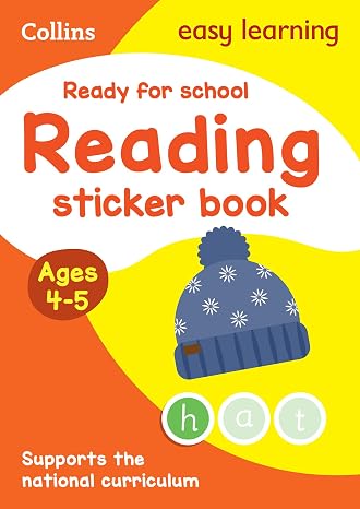Ready for school: reading Sticker Book Ages 4-5 (Easy Learning)