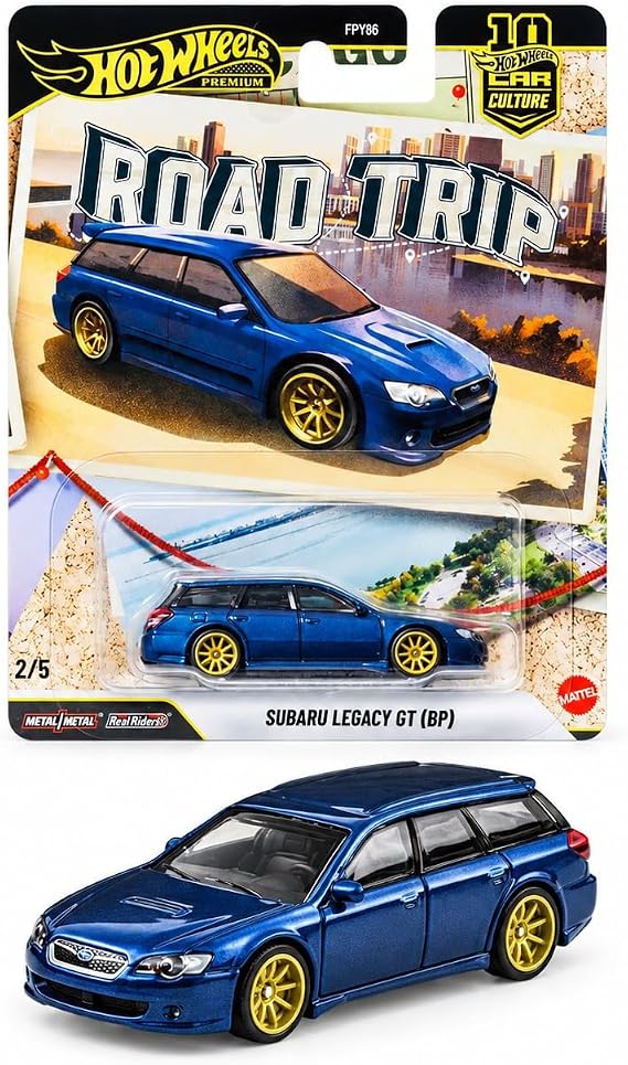 Hot Wheels Premium Car Culture SUBARU LEGACY GT (BP) FPY86-JKF07