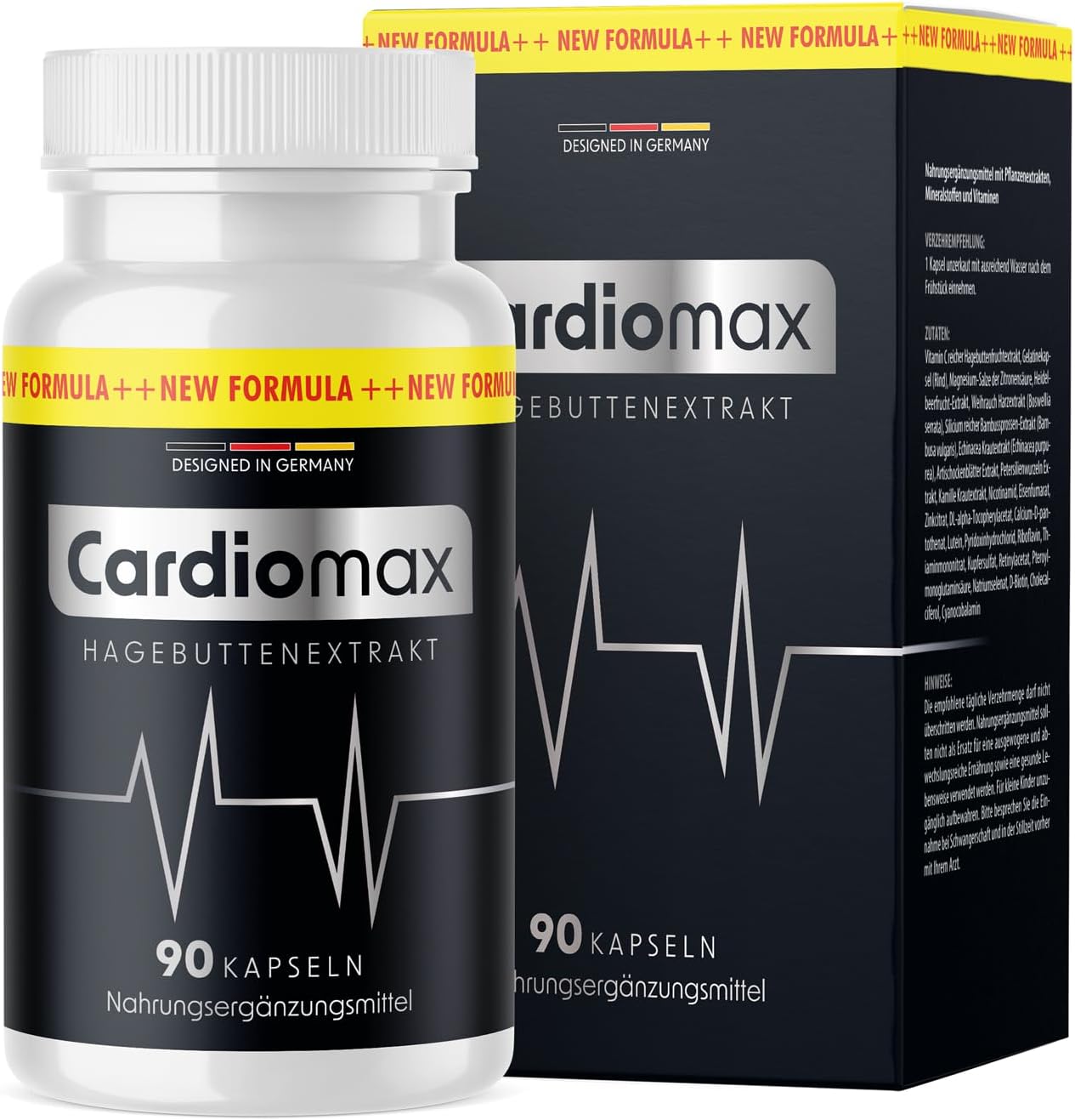 Cardiomax Capsules For Your Physical Balance For Men and Women 90 Capsules Content 1 x