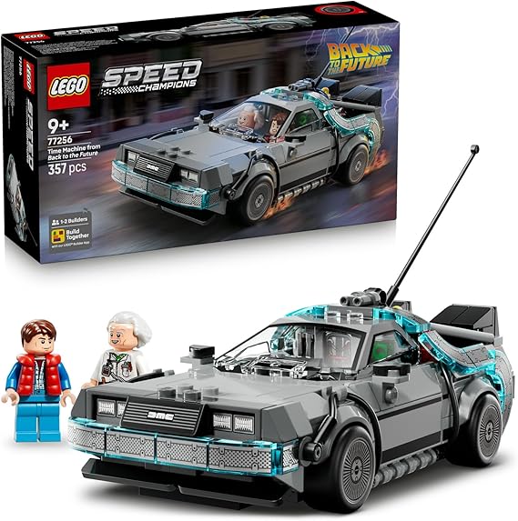 LEGO Speed Champions Geleceğe Dönüş’ten Zaman Makinesi 77256