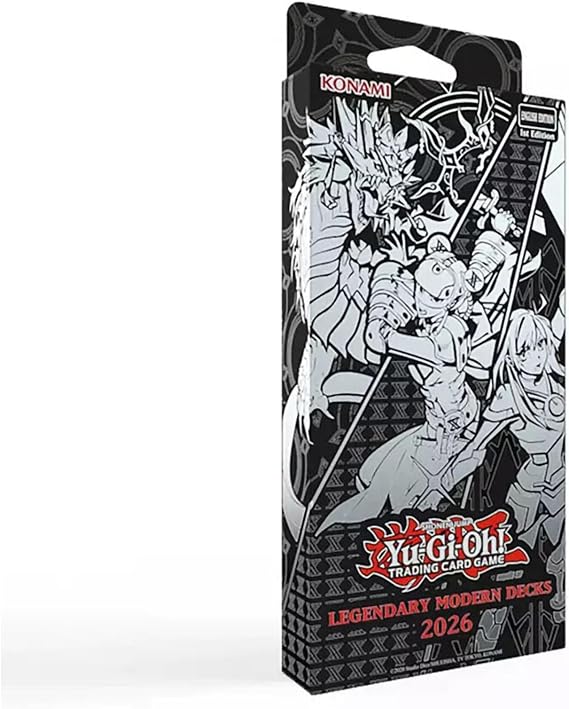 Yu-Gi-Oh! English European Legendary Modern Decks 2026 Legendary Modern Decks 2026