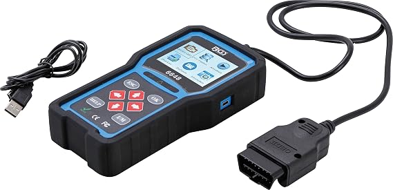 BGS 6648 OBD 2 (EOBD) Fault Diagnostic Tool Clear Text Error Code Auto Scanner/Code Reader