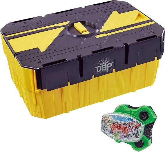 Bandai Kamen Rider Gats Surprise Mission Box 001 & DX Double Driver Raise Buckle Set, Yellow