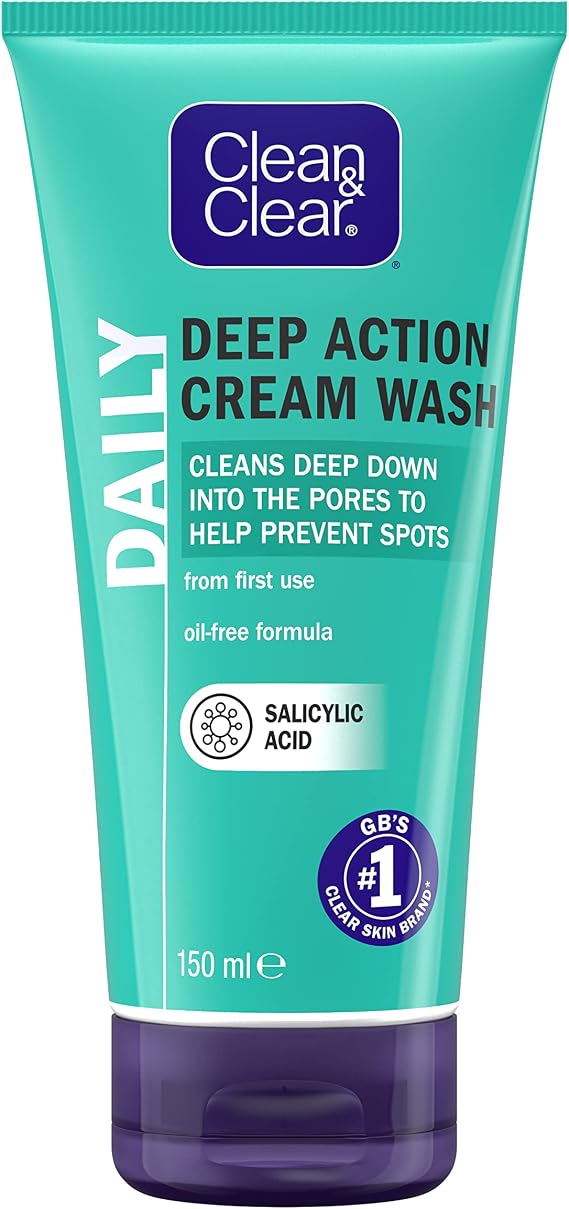 Clean and Clear Deep Acting Cream Cleanser