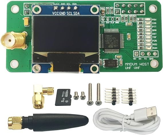 MMDVM Hotspot Board Digital Voice Modem Support DMR DSTAR YSF P25 NXDN for Raspbery P Zero W 2w Pi 1 2 3 B Series Two Colours OLED