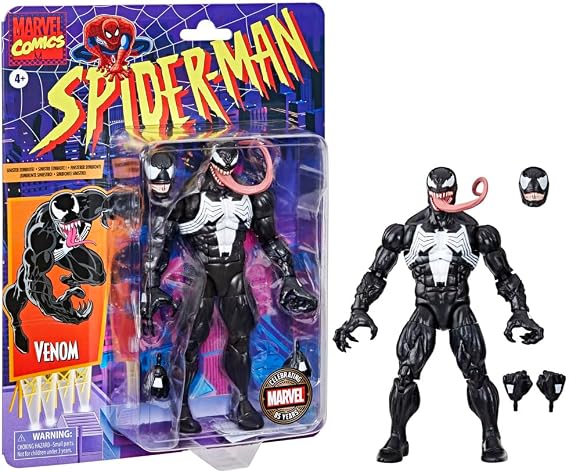 Marvel Legends Series Venom, Marvel Comics Collectible Action Figure 6" - Limited Edition