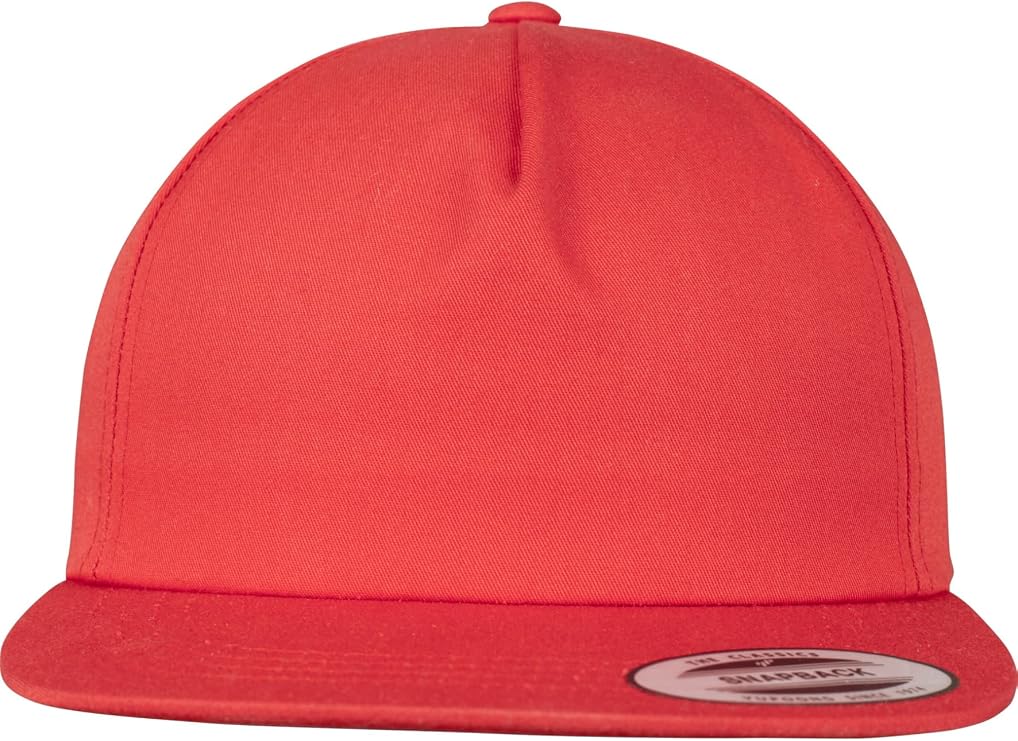 Flex fit Unstructured 5-Panel Snapback Cap