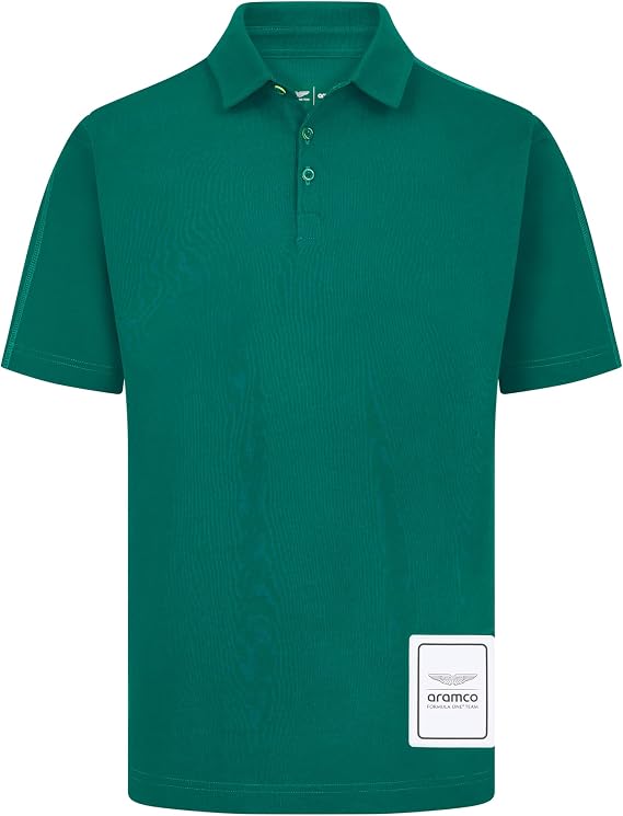 Aston Martin F1 Men's Logo Polo