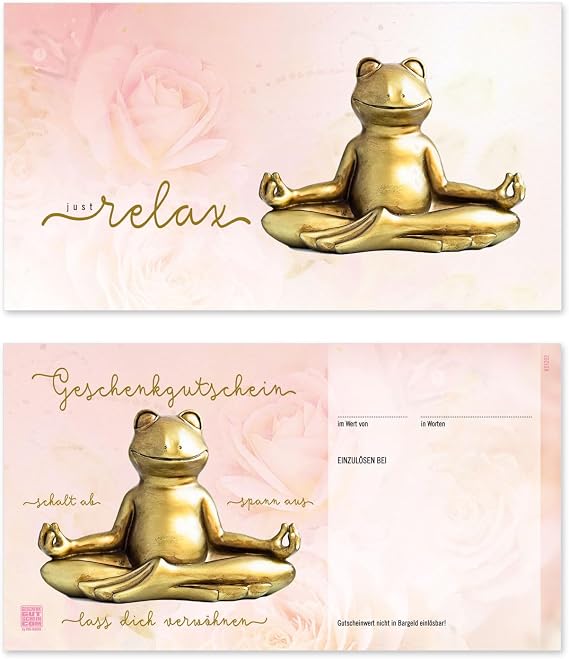 25 Vouchers Blank to Fill Yourself For Physiotherapy Massage Service.