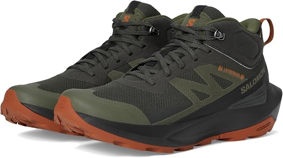 Salomon 474568 Elixir Activ Mid Gtx Outdoor Haki Erkek Bot