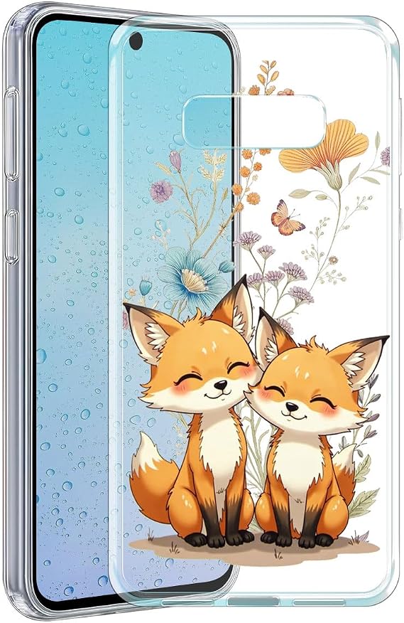 Case Compatible with Samsung Galaxy S10e, Shockproof Thin Cover, Yellowing-Resistant Slim Transparent TPU Phone Case Patterns13