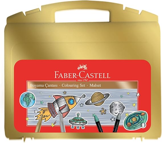 Faber-Castell Metalik Boyama Çantası