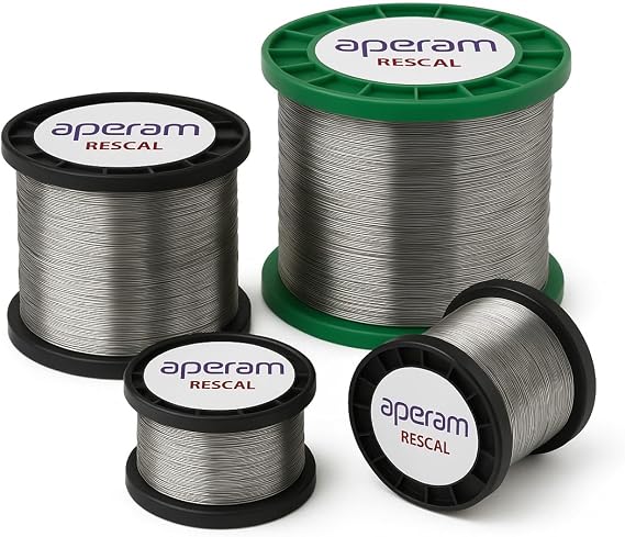 Rezistans Teli - Isıtıcı Tel - 20 metre - 0.3 mm Çap, Nikel-Krom Alaşımı, 1000°C Dayanıklı, 14.7 Ω/m Direnç