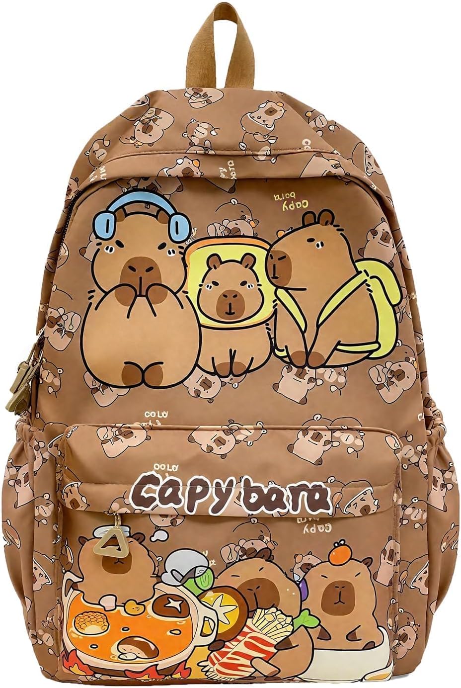 Capybara Backpack, Large Capybara Bag, Durable Rucksack for Daily Use, Travel and Outdoor Activities