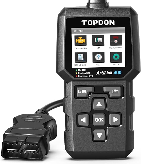 TOPDON AL400 OBD Scanner Code Reader, Check Engine Light for Car after 2003