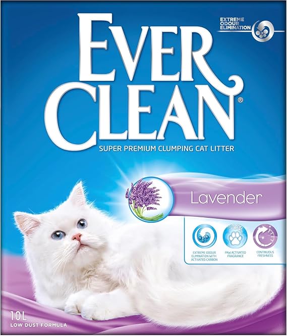 Ever Clean Lavender Lavanta Kokulu Topaklanan Kedi Kumu 10 Lt