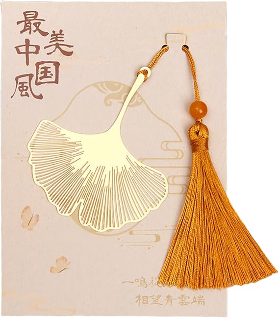 Decorative Hollow Metal Bookmark Nature Pattern Lightweight Retro Design Reading Essential Stationery Item Artistic Metal Bookmark