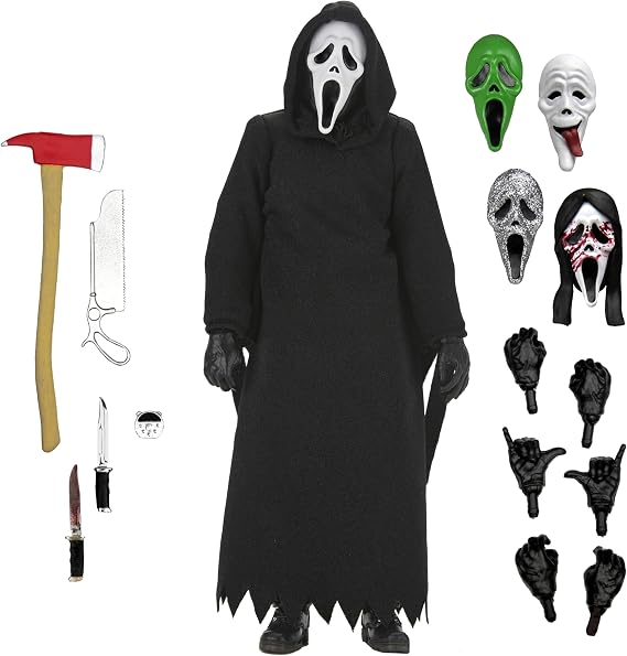 NECA Official Ghost Face Ultimate Ghost Face Returns 7" Scale Action Figure Collectible