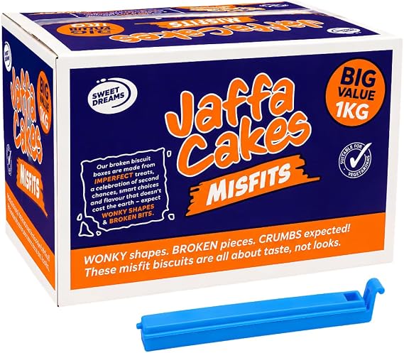 Jaffa Cake Misfits 1kg Box with Reusable Freshness Clip – Broken Biscuits
