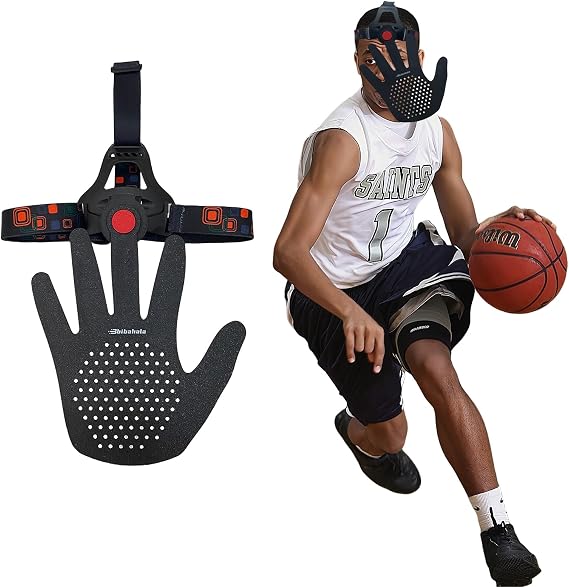 Headgear Blocking Guards Basketball Defensive Mask 2nd Generation 3D Eye-Blocking Shooting Dribble Training Mask, Guard Shooter Jump Shot Basketball Game Training Equipment