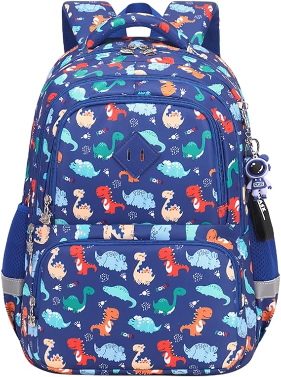 Children School Backpack for Boys Girls Primary Schoolbag Book Bag with Cute Pendant