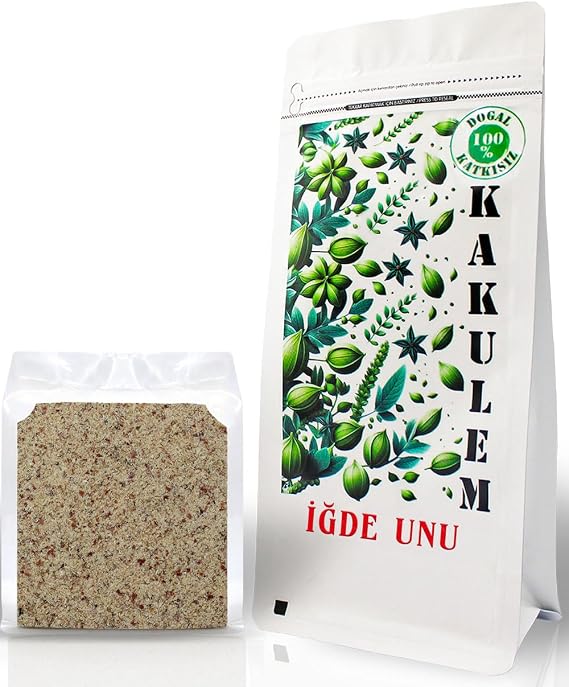 Kakulem GLUTENSİZ SERTİFİKALI İğde ve Çekirdeği Unu Tozu (1 KG)