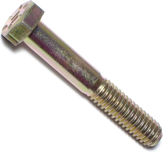 Hard-to-Find Fastener 014973251628 8. Sınıf Kaba Altıgen Başlı Vidalar, 15/46-48 x 50 cm, 50 Parça