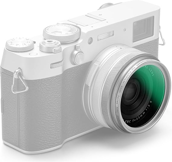 K&F CONCEPT Black Diffusion Mist Filter 1/4 compatible with Fujifilm X100VI