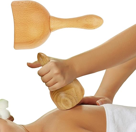 Wood Therapy Massage Tools Massage Cupping Therapy Sets Wood Sculpting Tools for Body Massage